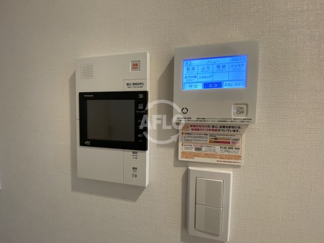 セキュリティ　大阪ベイレジデンス　TVモニター付きインターホン