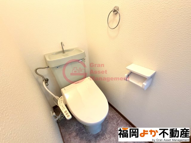 トイレ　【福岡よか不動産】シンプルで使いやすいトイレです