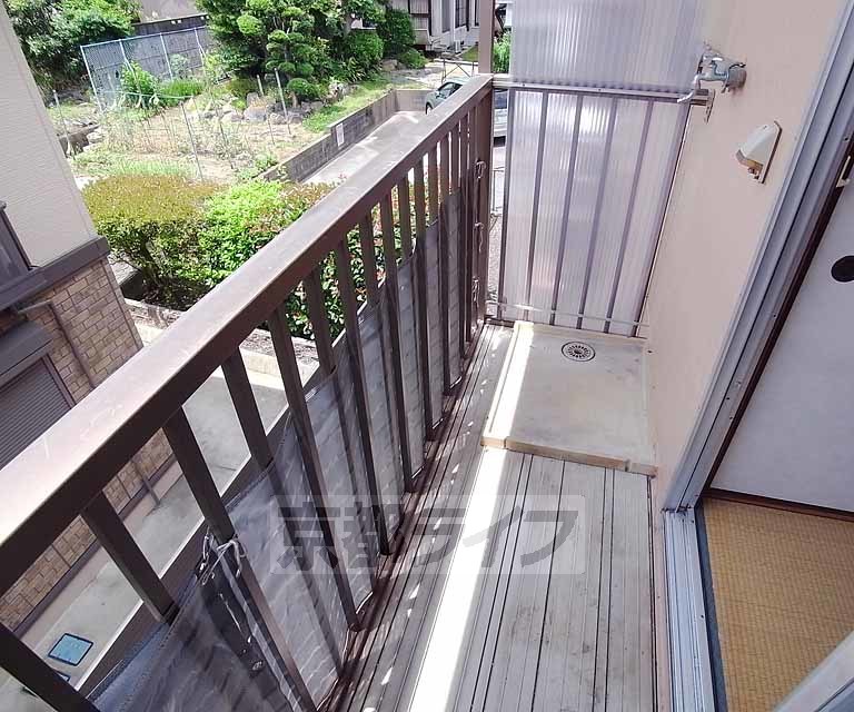 バルコニー　２０１号室の写真です。