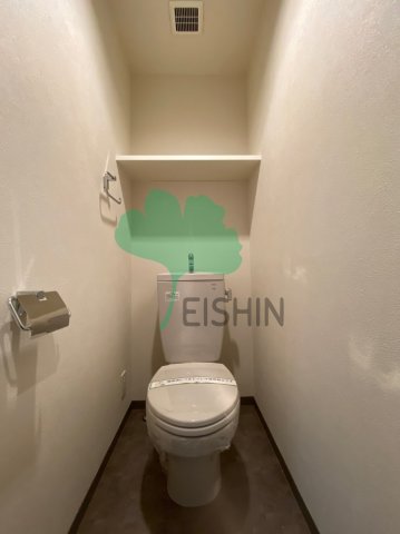 トイレ　清潔感のあるトイレです。