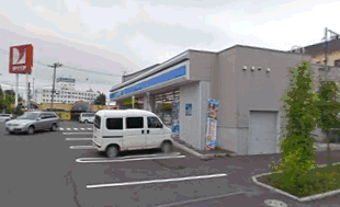 コンビニ　ローソン札幌八軒東店（コンビニ）まで420m