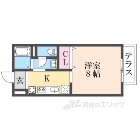 アイビー21B棟の間取り写真