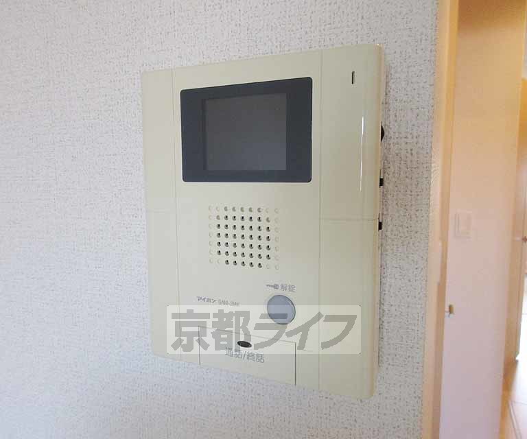 セキュリティ　モニター付きで安心・
