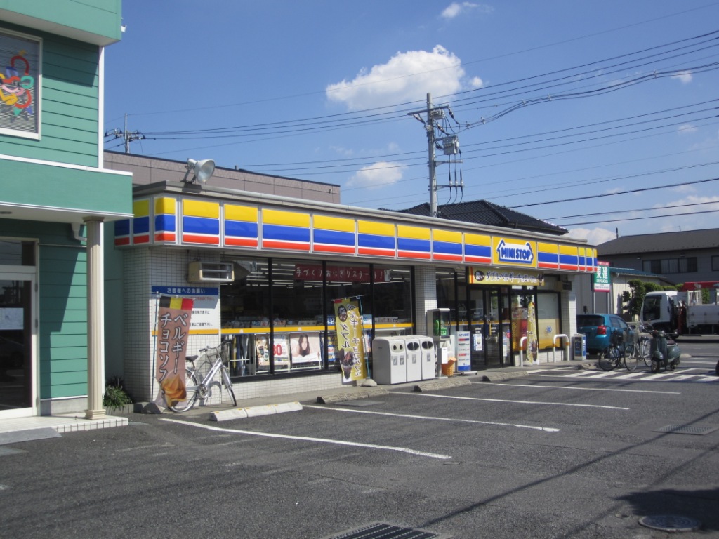 コンビニ　ミニストップ 川口長蔵店（コンビニ）まで287m
