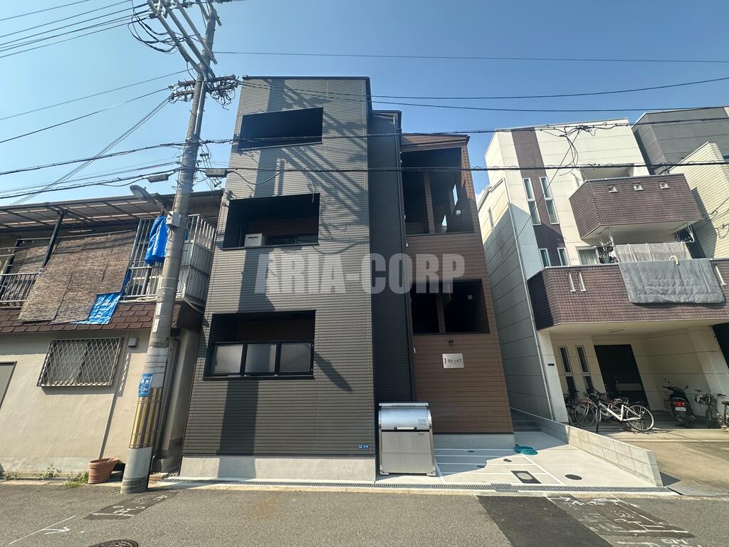 建物外観　2026年完成、ペット同居OKデザイナーズアパート♪内見◎