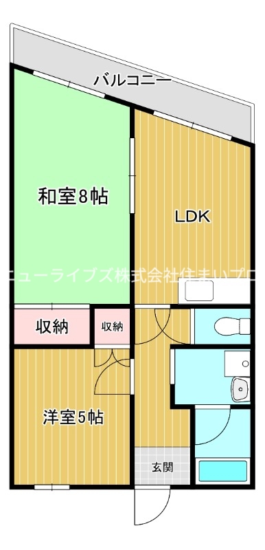 ロイヤルハイツ木村2の間取り写真