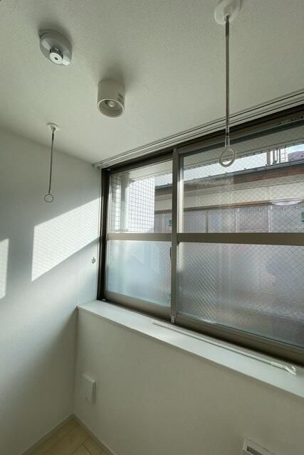 その他設備　室内物干