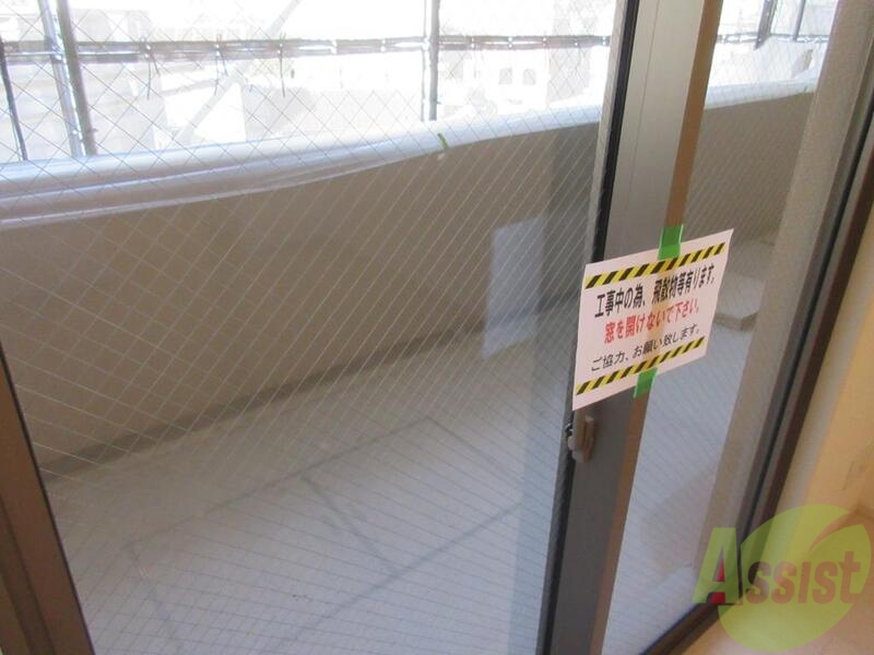 バルコニー　日当たり良好