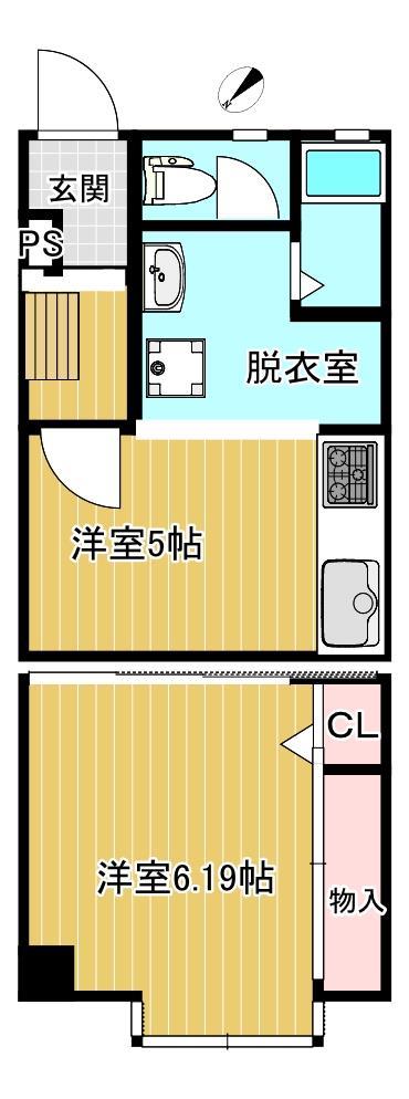 グランドール鎌倉の間取り写真