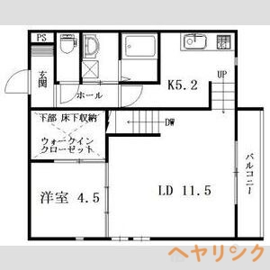 ベリアスバベルの間取り写真