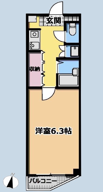 パークサイド芝原の間取り写真