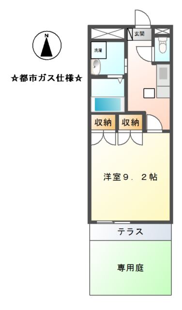 フォレストコートの間取り写真