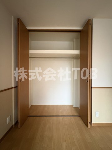 収納　洋室6.6帖　収納※クリーニング完了前※別号室参考写真