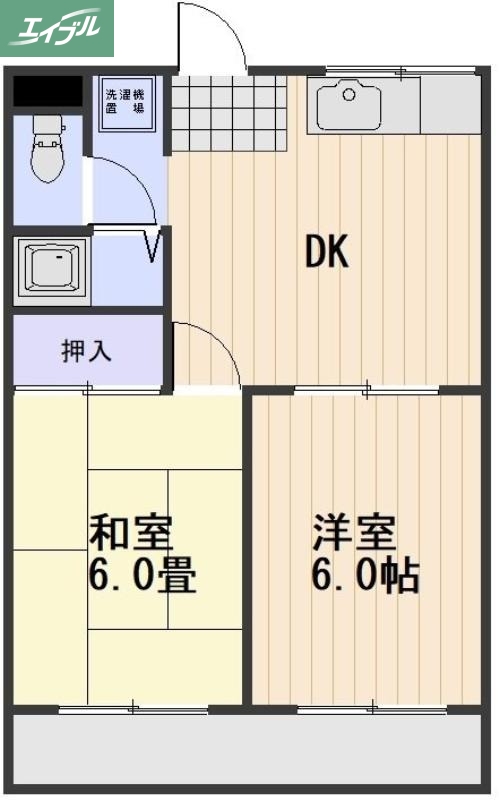 シェルティ三浜町の間取り写真