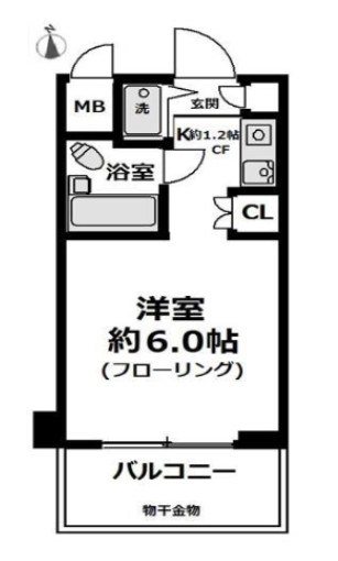 パークノヴァ綱島の間取り写真
