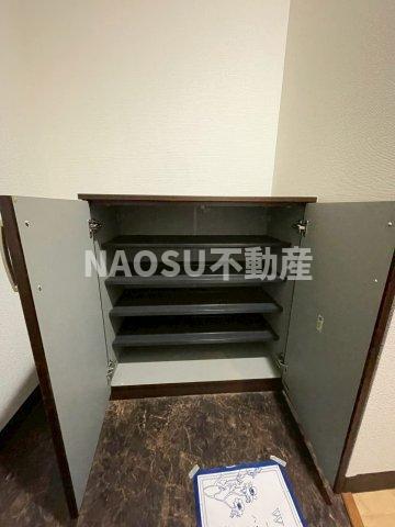 収納　十分な収納スペースがあります