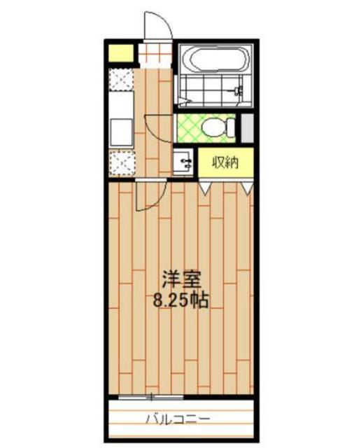 ミーティアの間取り写真