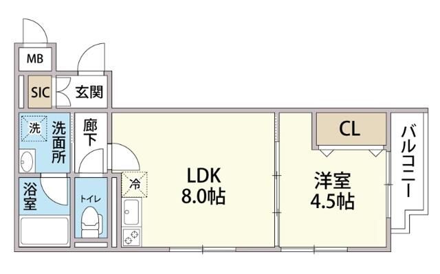 Tre Court Kitasenjuの間取り写真