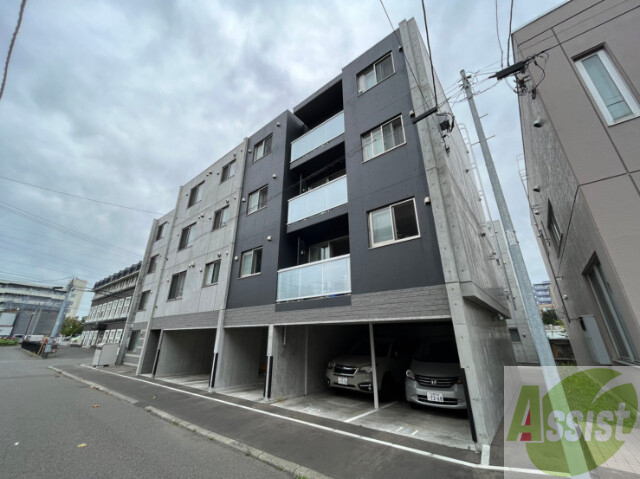 建物外観　札幌市東区北１９条東「ＳＫＹＧＡＲＤＥＮＳＡＰＰＯＲＯ」
