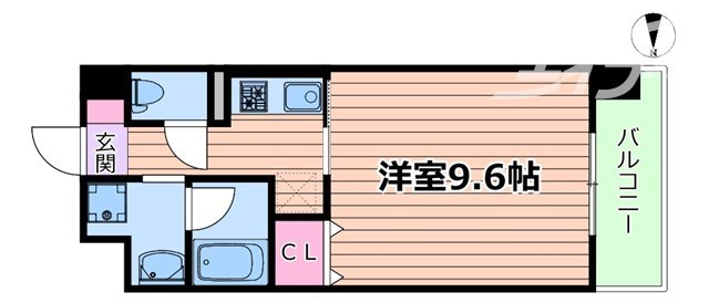 地下鉄御堂筋線 中津駅 徒歩5分 10階建 新築の間取り写真