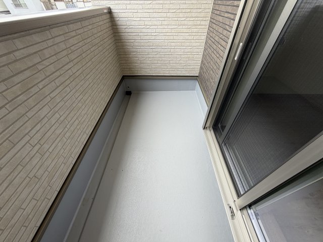 バルコニー　※建築中のため、同施工会社の室内写真です。