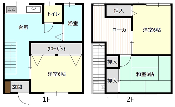 佐藤アパート（撫牛子）の間取り