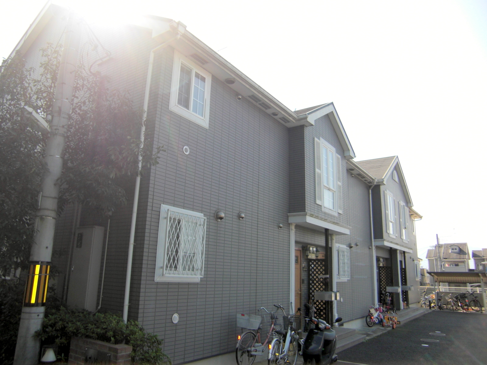 建物外観　お洒落な外観です。