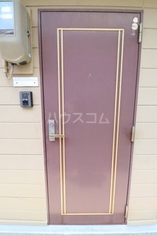 【豊橋市東田町のアパートのエントランス】