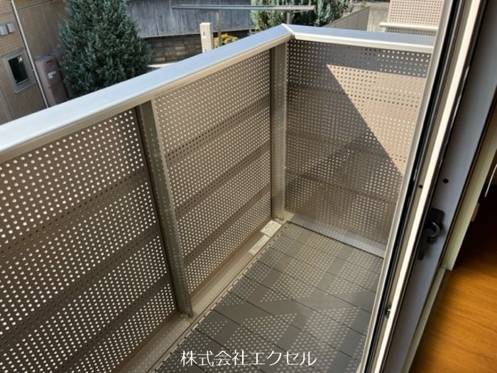 バルコニー　眺望良好です。