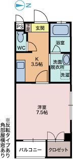 ビバリーヒルズの間取り