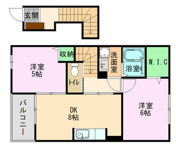 サンヒルズの間取り