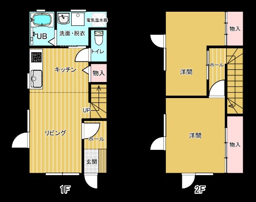 ハイツからんIIIの間取り