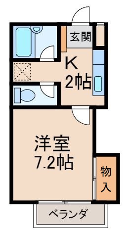 グリーンフル湯峯の間取り