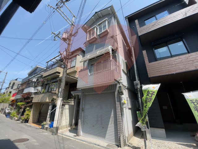 大阪市東住吉区駒川5丁目戸建の建物外観