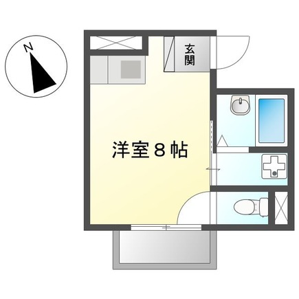 大府市横根町のアパートの間取り