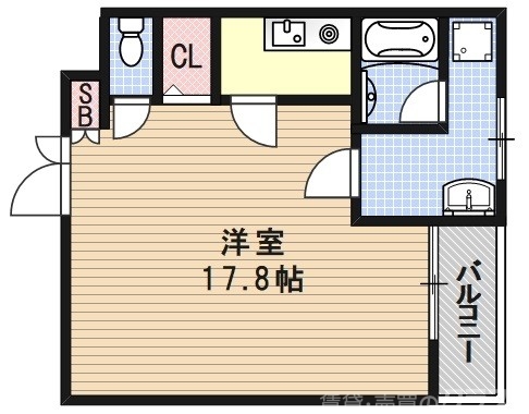 サクシード吉祥院の間取り