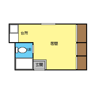 カサウィスタリアの間取り