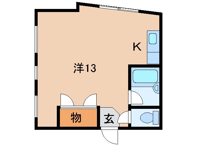 ハイム中井阪の間取り