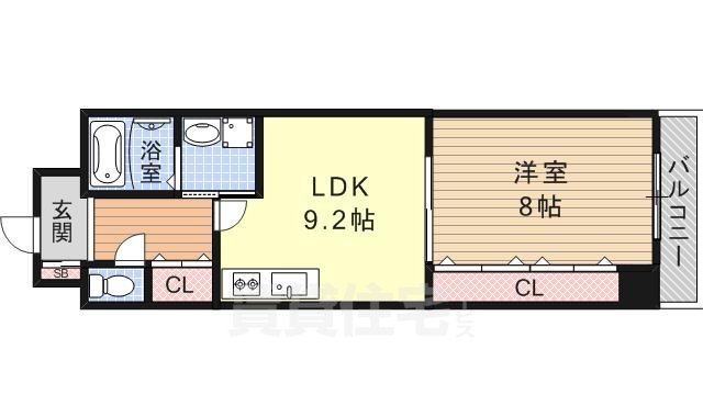 大津市長等のマンションの間取り