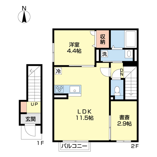 レジデンス京都北山の間取り