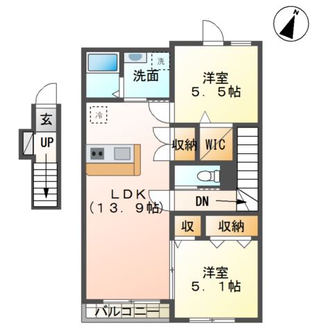 フォレストＴの間取り