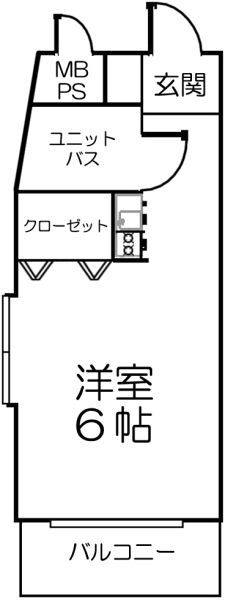 カームヒル箕面の間取り