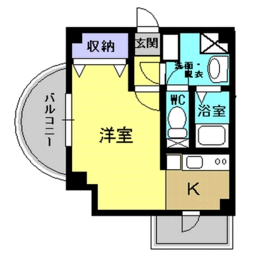 クリスタルパレスの間取り