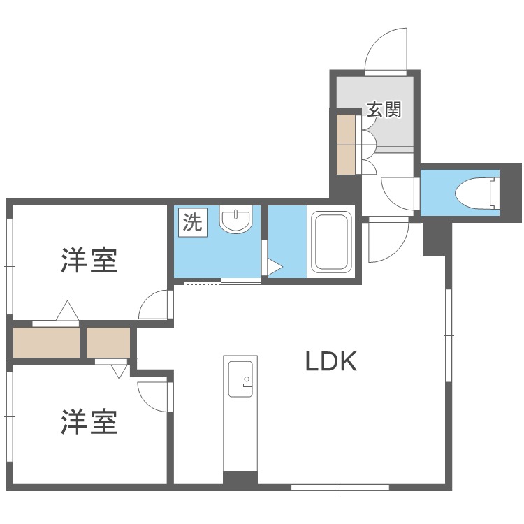 Ａｎｎｅｘ　Ｋｏｓｈｉｎの間取り