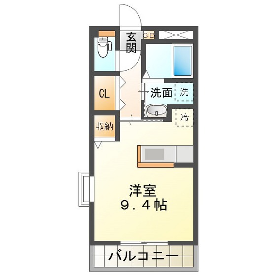 ＷＪガーデン亀山の間取り