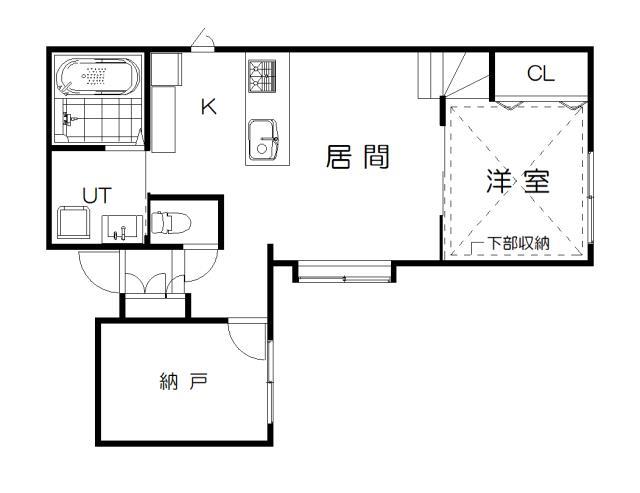 エスパニア滝川Iの間取り