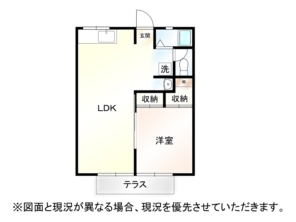 メゾンM＆A谷郷の間取り