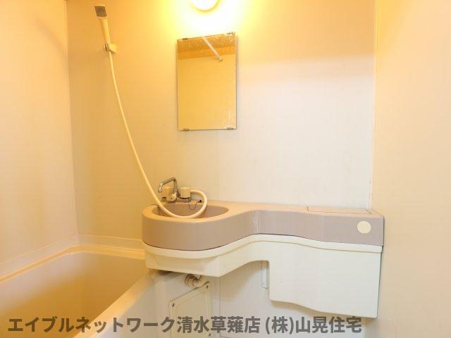 洗面設備　広い洗面スペース
