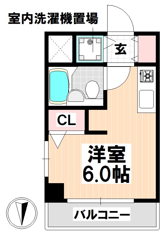 アネックス春日野の間取り