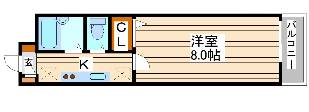 カーサグランデ5の間取り